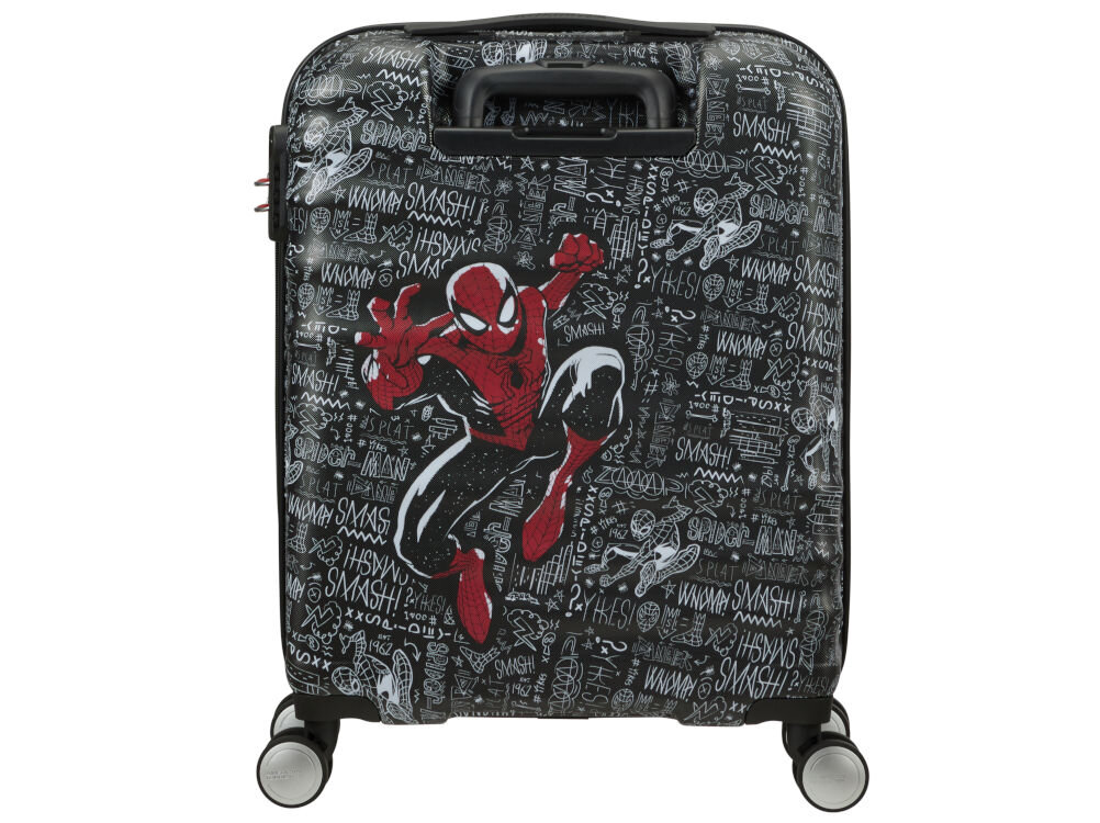 Walizka AMERICAN TOURISTER Wavebreaker Marvel Spiderman Sketch 55 cm Czarny waga ok 2,6 kg
