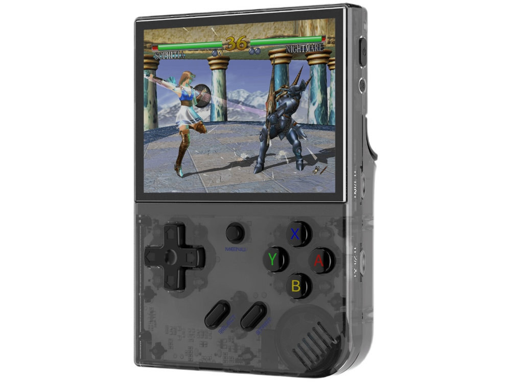 Konsola Anbernic RG35XX System operacyjny konsol retro 30 emulatorów PlayStation 1 wybrane gry z PSP ponad 100 gier