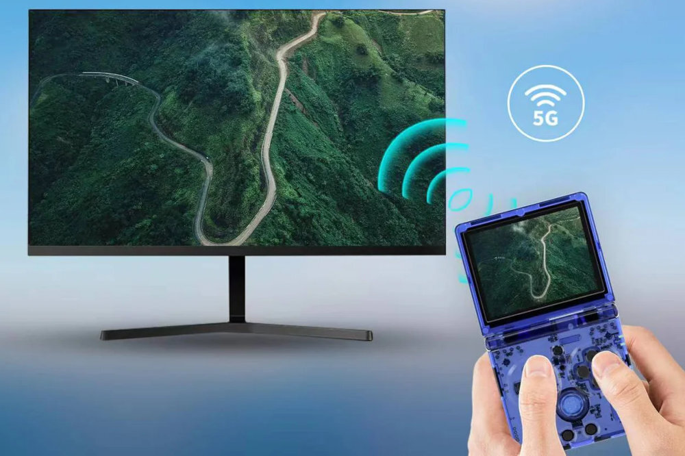 Konsola Anbernic RG35XX System operacyjny konsol retro 30 emulatorów PlayStation 1 wybrane gry z PSP ponad 100 gier