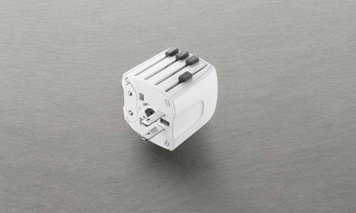 CELLULARLINE WTA 6945 Adapter Multi-Pin Pocket Travel bezpieczne podłączenie w 150 krajach pełną funkcjonalność
