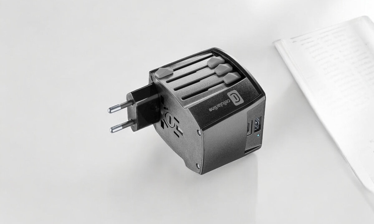 CELLULARLINE WTA Charger adapter 150 krajach bezproblemowe Europie, Azji, Ameryce, Afryce wszechstronność kompatybilność