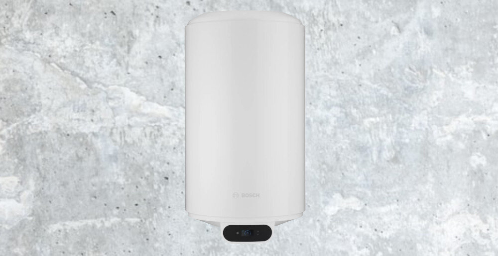 Bojler elektryczny BOSCH TR4000T 80 EBP 80 l emaliowana powłoka trwałość utrzymanie temperatury stabilność pojemność 80 l Łatwy montaż i bezpieczeństwo Czytelny wskaźnik