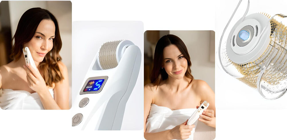 Urządzenie do mezoterapii BEAUTIFLY MicroGlow PRO kompleksowa pielęgnacja