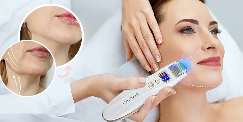 Urządzenie do mezoterapii BEAUTIFLY MicroGlow PRO bezpieczna i skuteczna mezoterapia, intensywna regeneracja skóry, komfort zabiegu