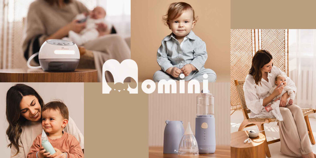 Aspirator do nosa MOMINI Sniffley 9 trybów regulacja