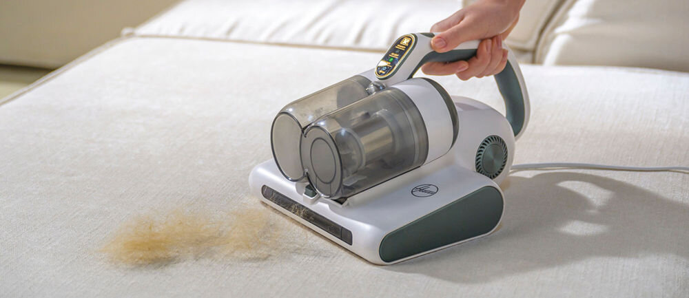 Odkurzacz ręczny HOOVER HMC510UV10UV funkcja odkurzania dogłębne czyszczenie usuwanie kurzu roztoczy alergenów sierść zwierząt przestrzeń wolna od alergenów