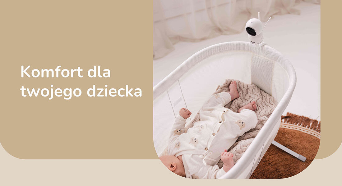MOMINI BlissEye elektronska varuška, uspavanke, interakcija na daljavo