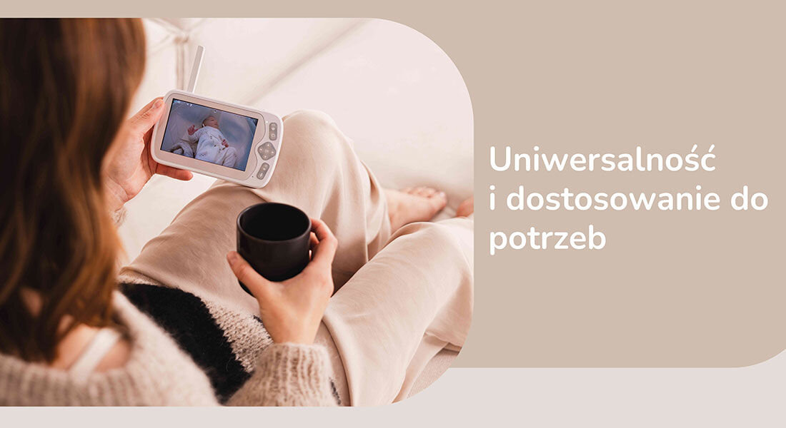 MOMINI BlissEye elektronska varuška več jezikovnih nastavitev