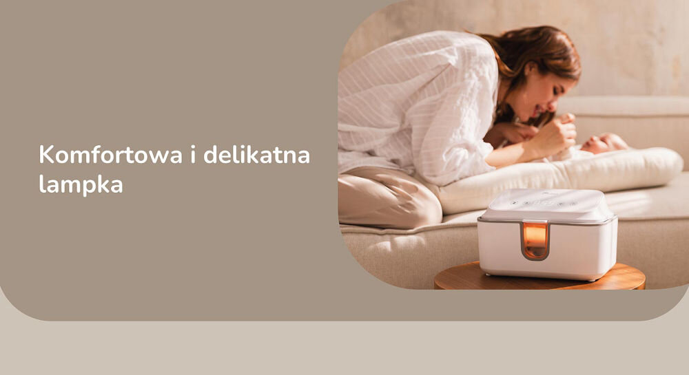 Podgrzewacz do nawilżanych chusteczek MOMINI WarmWipes
