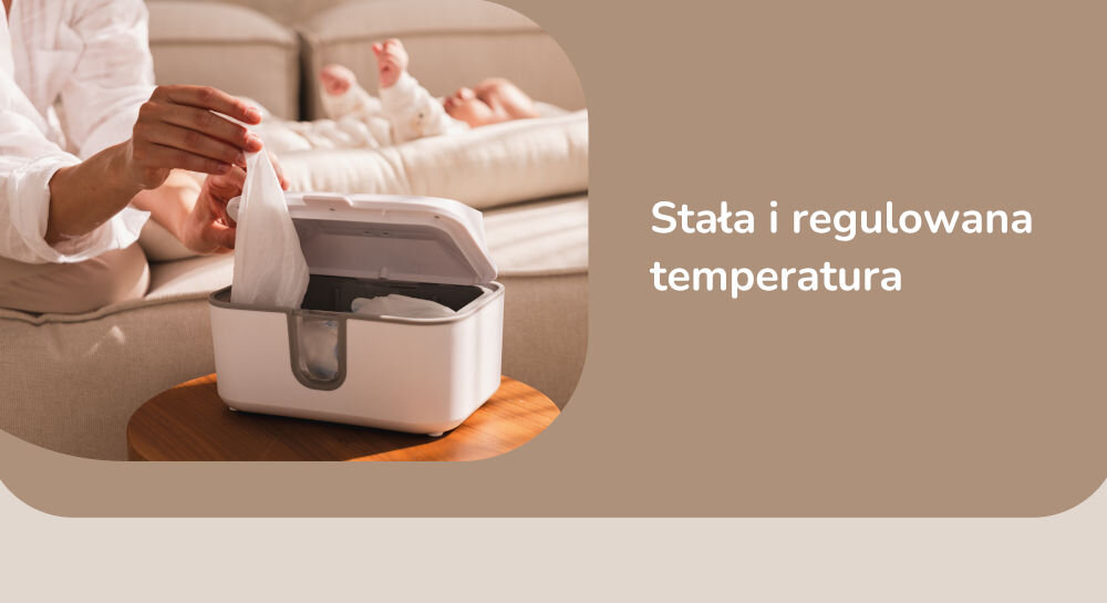 Podgrzewacz do nawilżanych chusteczek MOMINI WarmWipes