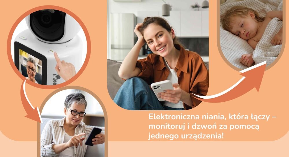 DVOSMERNA ELEKTRONSKA VARUŠKA - video klici MOMINI COMMUNICARE