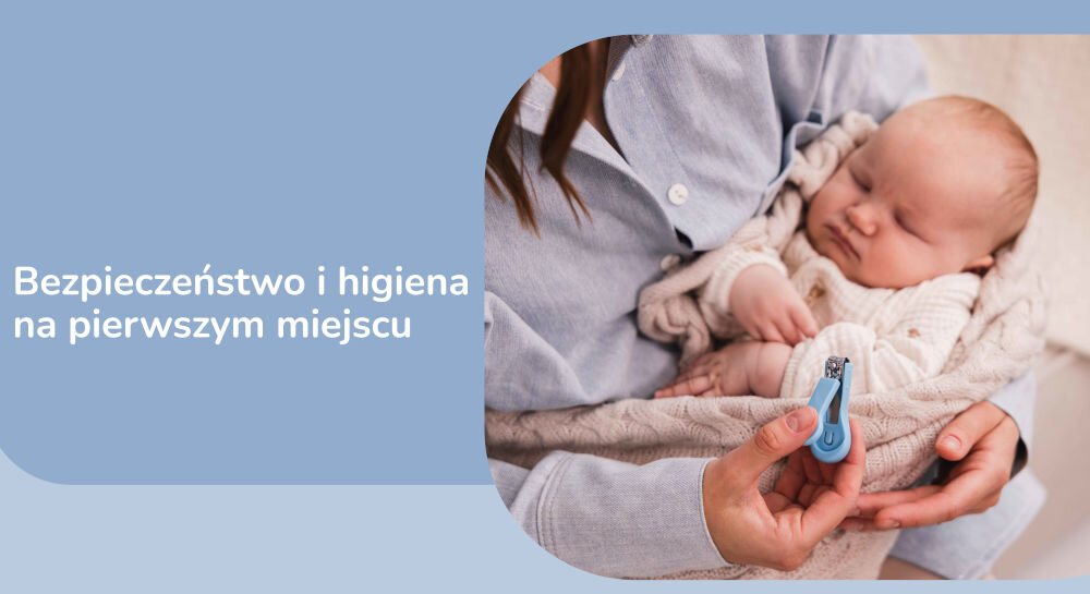 Zestaw dla niemowląt MOMINI Sky higiena bezpieczeństwo