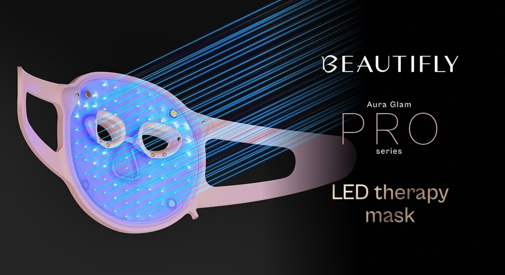 Maska LED BEAUTIFLY Aura Glam kv początek opisu