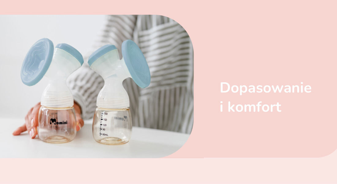Laktator MOMINI TwinPump panel sterowania ładowanie USB-C