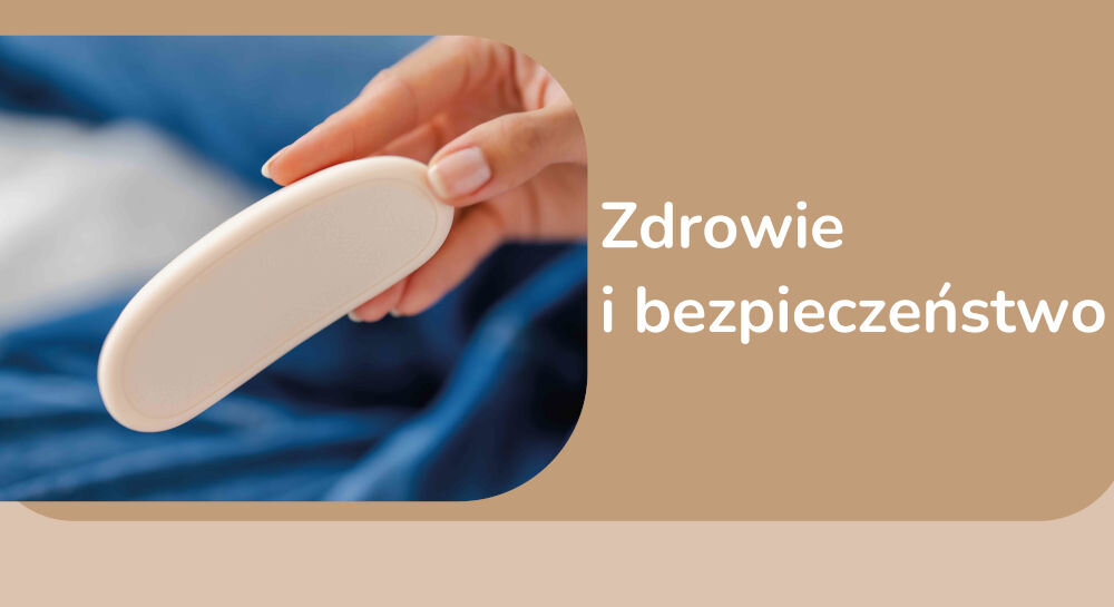 Masażer laktacyjny MOMINI Calma bez BPA wspomaganie laktacji