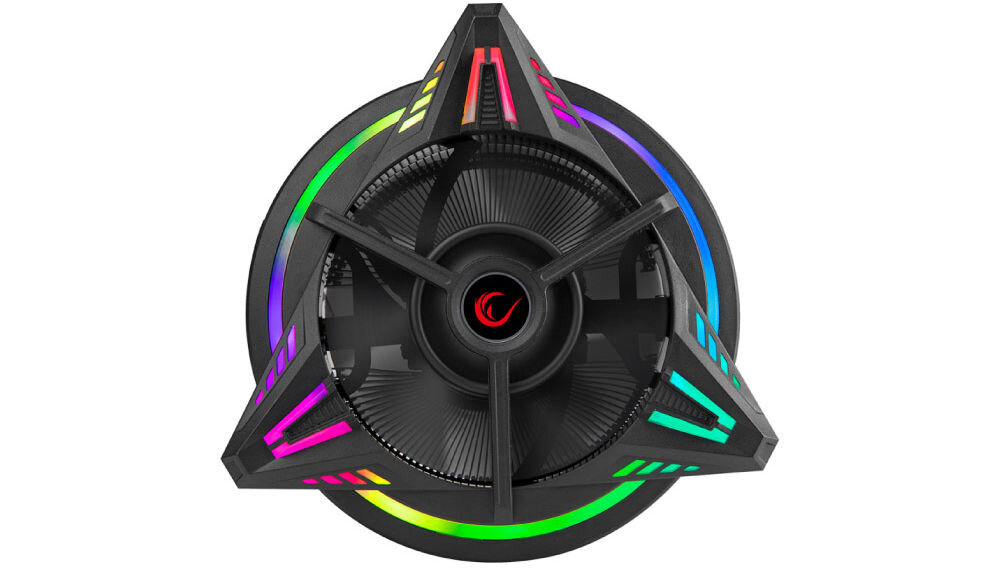 RAMPAGE Chłodzenie procesora CPU COOLBLADE aktywne LGA 1700, AM5 80MM odpowiednia wydajność cieplna przemyślana konstrukcja stabilna praca komputera żywotnośc komputera i komponentów optymalne warunki termiczne