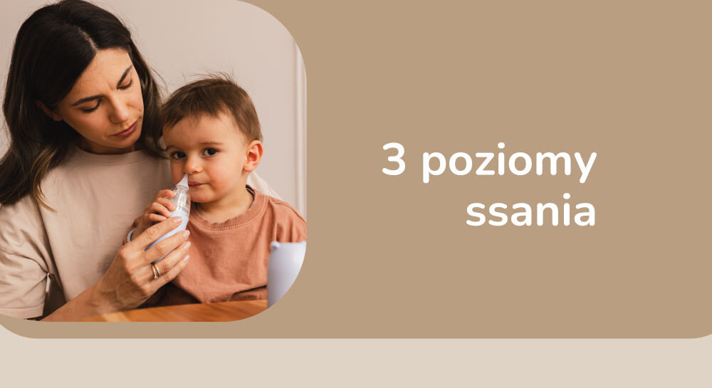 2v1 MOMINI Nanoflush aspirator in irigator s silikonskimi konicami vodoravno sesalno