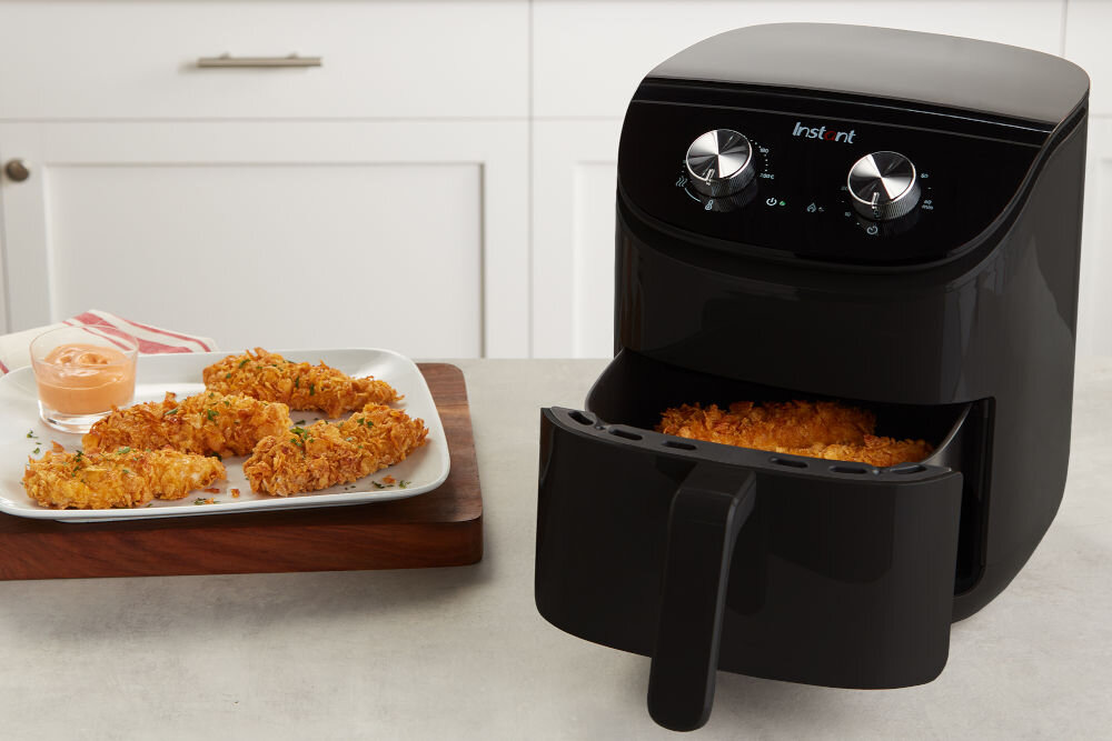 Frytkownica beztłuszczowa INSTANT POT Vortex Biały Air Fryer wymiary pojemność