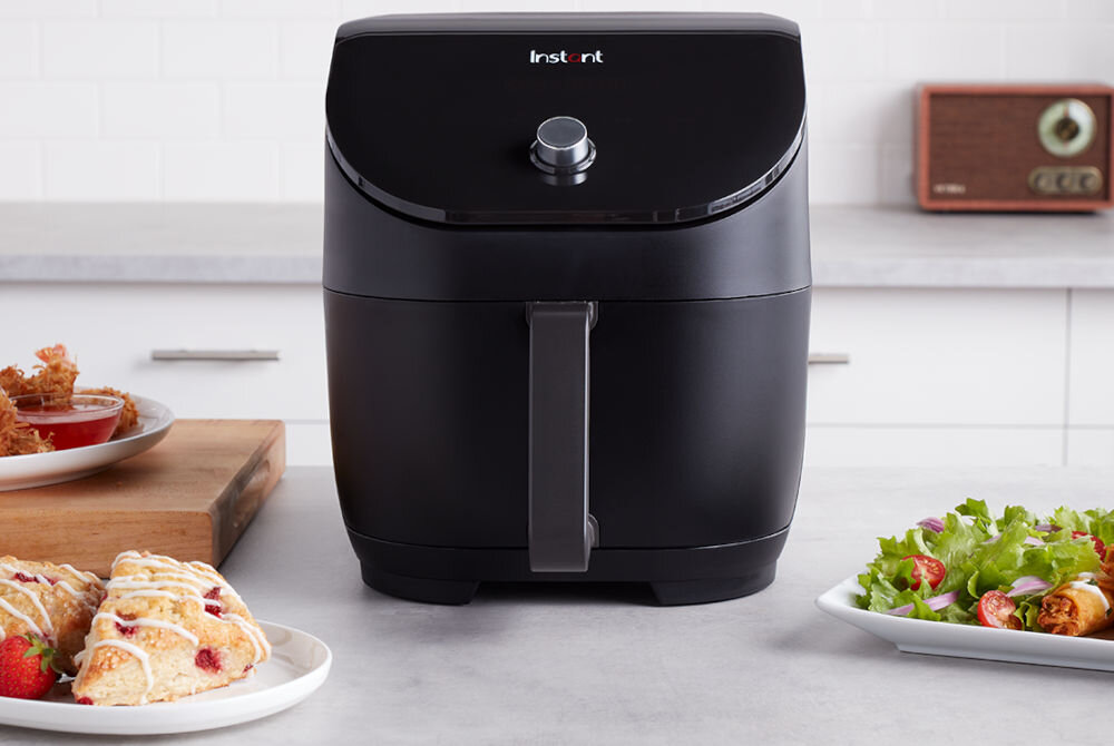 Frytkownica beztłuszczowa INSTANT POT Vortex Slim Czarny Air Fryer pięć programów funkcji