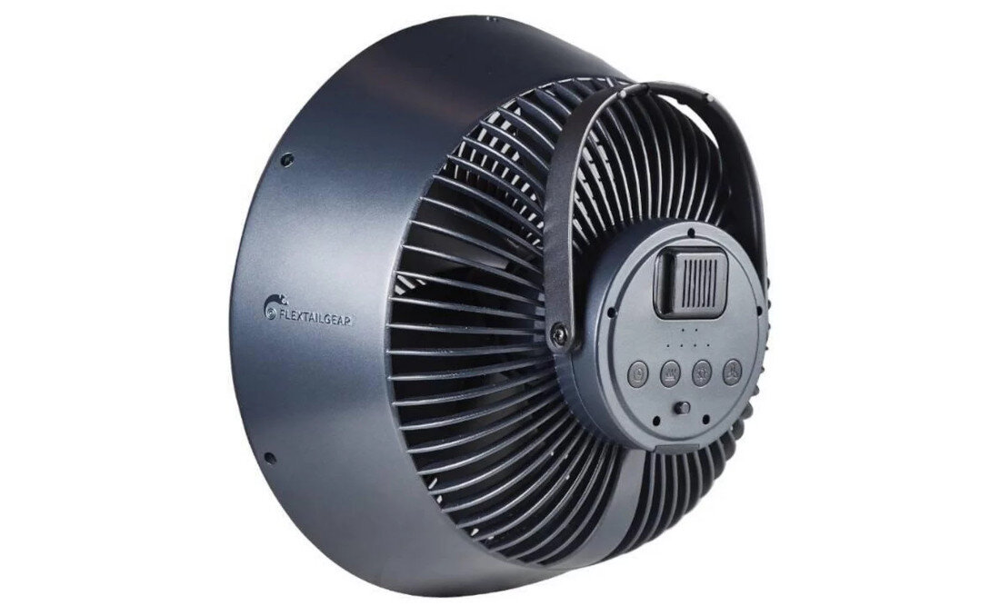 Wentylator FLEXTAIL 4w1 Max Cooler Zasilanie bez kabli i ograniczeń wbudowany akumulator pojemność czas pracy funkcja powerbanku z portem USB-C