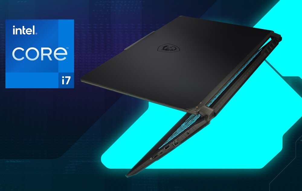 Laptop MSI Cyborg A13VE-1067XPL 15.6 IPS 144Hz i7-13620H 16GB RAM 512GB SSD GeForce RTX4050 procesor rdzenie prędkość