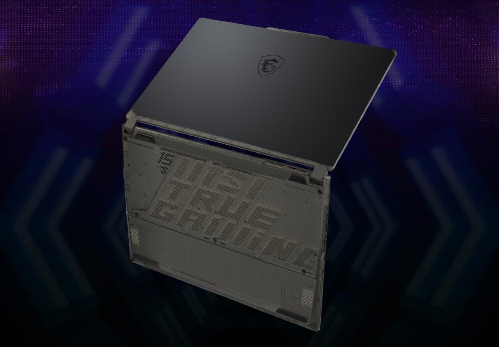 Laptop MSI Cyborg A13VE-1067XPL 15.6 IPS 144Hz i7-13620H 16GB RAM 512GB SSD GeForce RTX4050 dysk pamięć pojemność interfejs