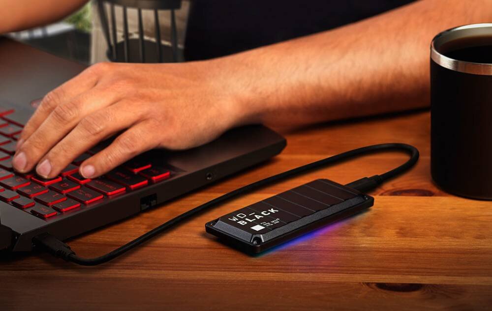 Dysk WD Black P40 Game Drive 1TB SSD opis