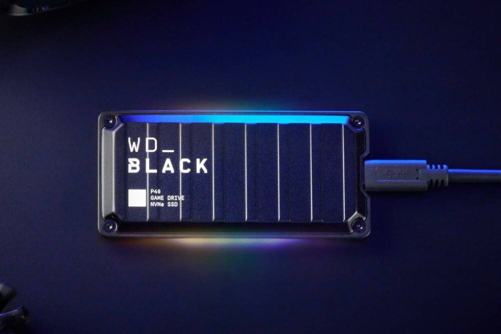 Dysk WD Black P40 Game Drive 1TB SSD przeznaczenie interfejs prędkość odczyt zapis pojemność