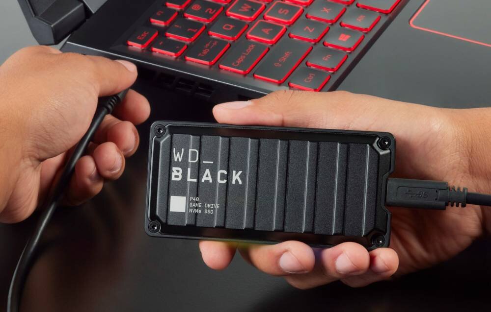 Dysk WD Black P40 Game Drive 1TB SSD kompatybilność podłączenie systemy konsole