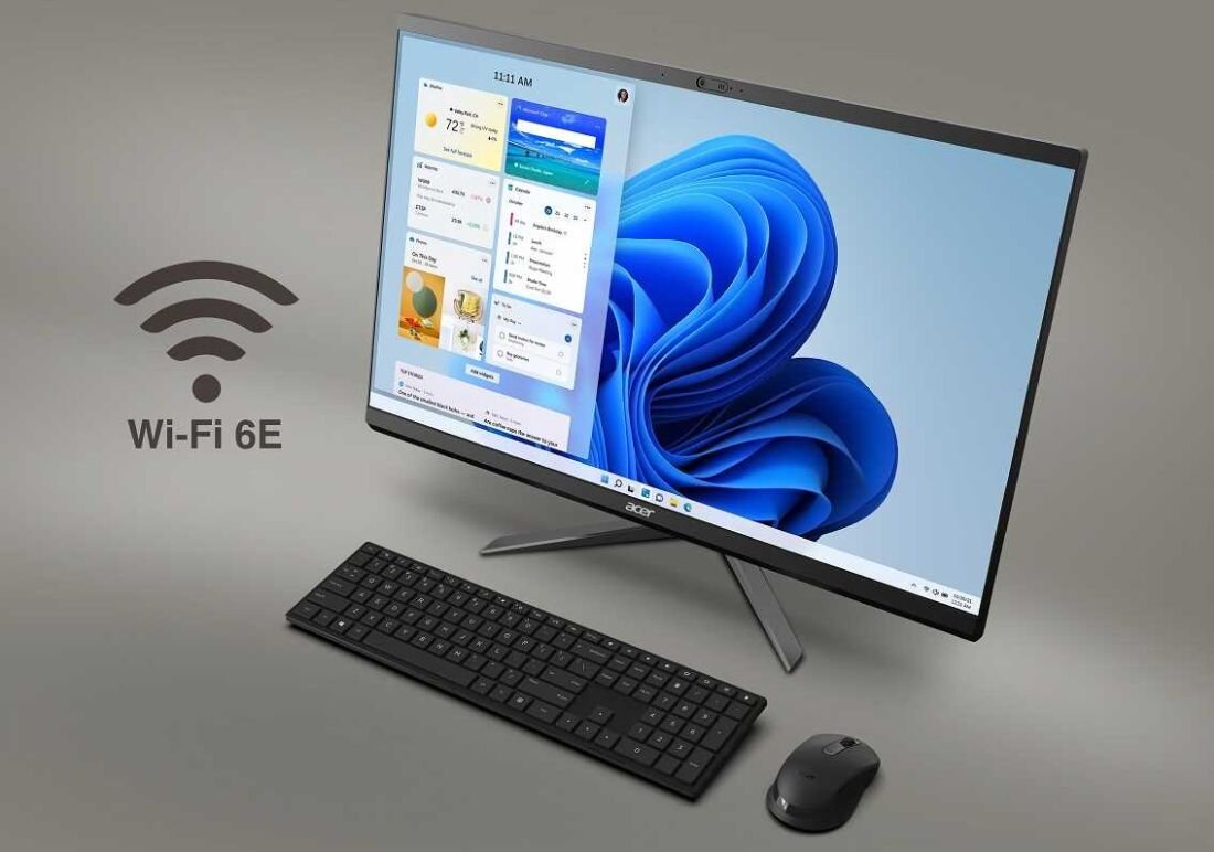 Komputer ACER Aspire C24 - Wi-Fi 6E i Bluetooth 5