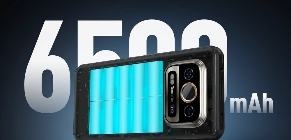Smartfon ULEFONE Armor 25T Pro bateria wizualizacja pojemności
