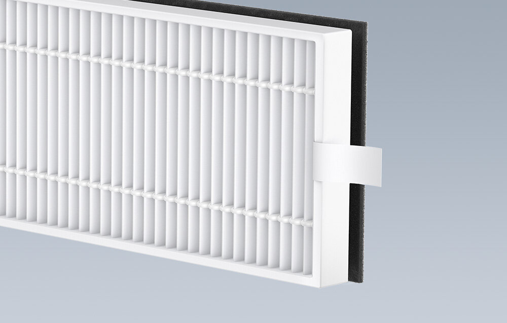 Filtr do odkurzacza MOVA M1 (2 szt.) wyłapuje drobne cząsteczki kurzu, alergeny oraz pyłki wpływać na zdrowie, dbając o czyste, świeże powietrze Filtr łatwo się montuje i wymienia Wysoka jakość powietrza