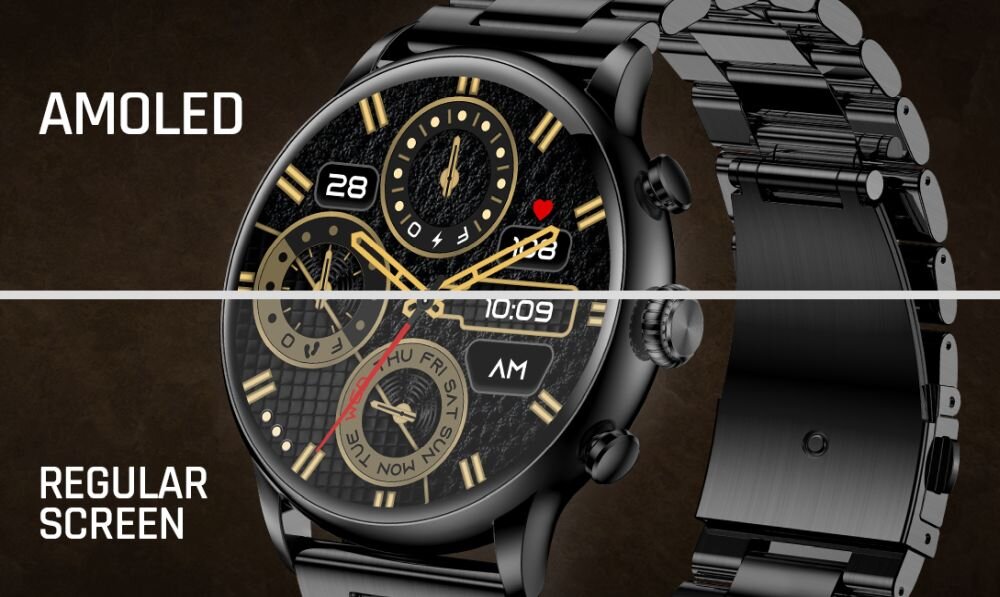 Smartwatch MYPHONE Watch Elegant 2 tapety dbalosc detale rozdzielczosc amoled always on display