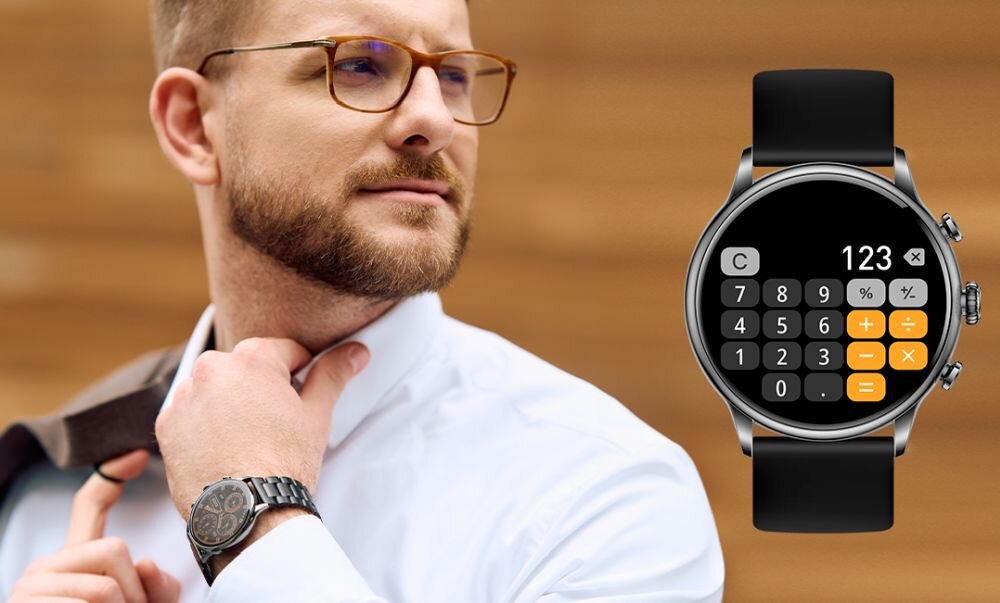 Smartwatch MYPHONE Watch Elegant 2 funkcje alarm kalkulator sen parametry cisnienie tetno