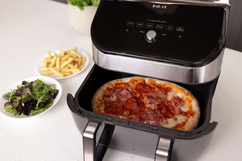 Frytkownica beztłuszczowa INSTANT POT Vortex Versa Zone Air Fryer programy wyświetlacz panel dotykowy