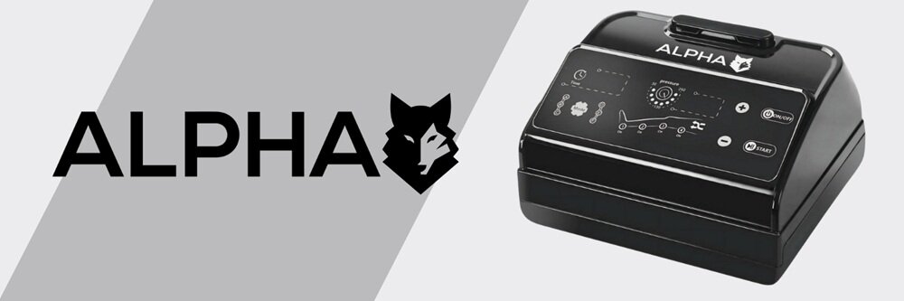 Masażer Limfatyczny do nóg Alpha AMP-04 kv początek opisu