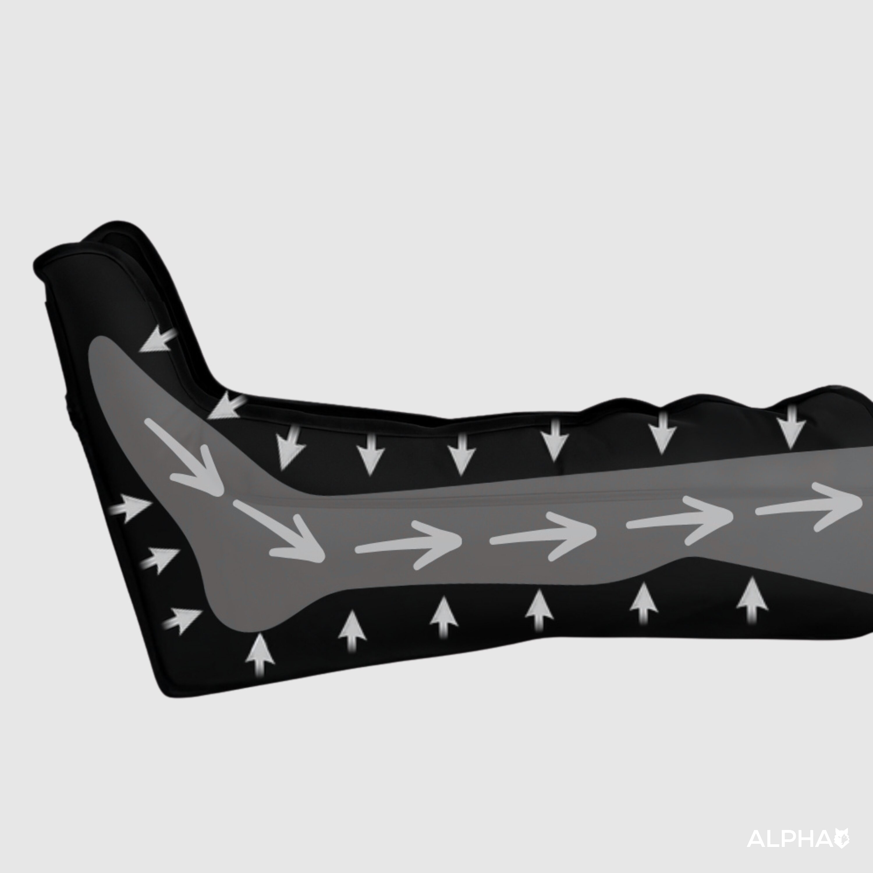 Masażer Limfatyczny do nóg Alpha AMP-04 program detoksykacyjny, eliminacja nadmiaru wody, wspomaga regenerację mieśni, redukcja cellulitu