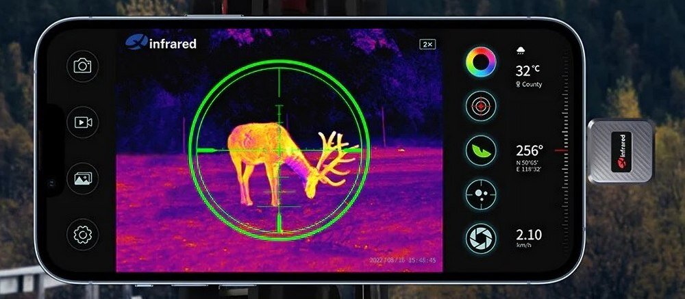 Xinfrared XH09 obraz na telefonie