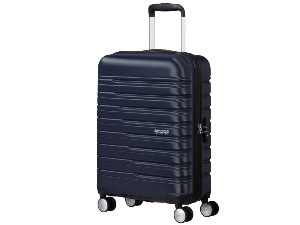 Walizka AMERICAN TOURISTER Flashline 55 cm Niebieski