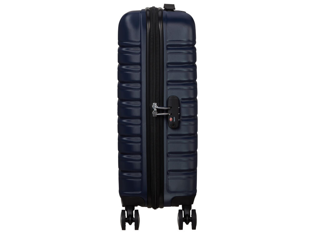 Walizka AMERICAN TOURISTER Flashline 55 cm Niebieski pojemność 32 l funkcja poszerzania o dodatkowe 4 l