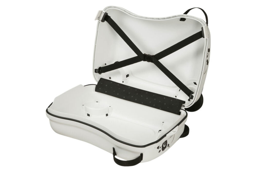 Walizka SAMSONITE Dream2Go Puppy 38 cm Biały waga 2,1 kg pojemność 30 l wymiary 38 x 52 x 21 cm możliwość zabrania na pokład 27 linii lotniczych LOT Lufthansa British Airways