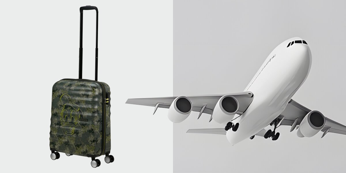 Walizka AMERICAN TOURISTER Wavebreaker Disney Bagaż podręczny wymiary 55 x 40 x 20 cm 36 linii lotniczych