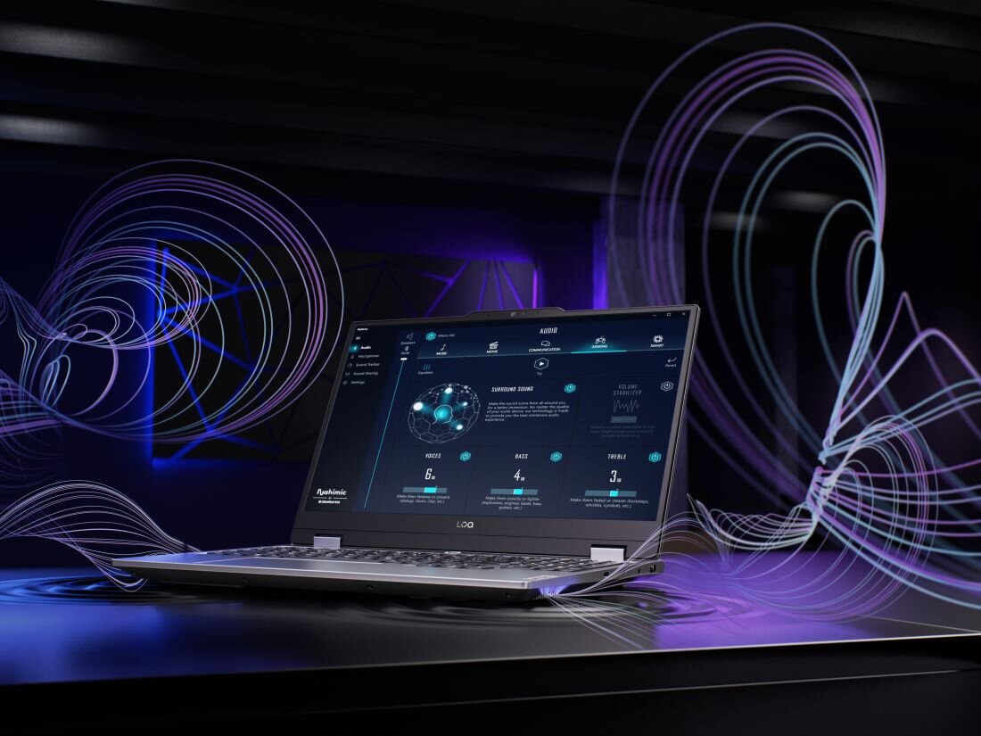 Laptop LENOVO LOQ 15IAX9 - Nahimic by SteelSeries