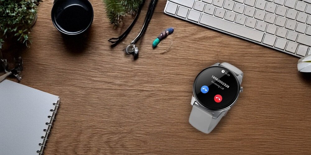 Smartwatch DENVER SWC-392GR Szary wbudowane czujniki tętna, ciśnienia krwi oraz tlenu, funkcja monitorowania snu, raport z treningów, licznik kalorii