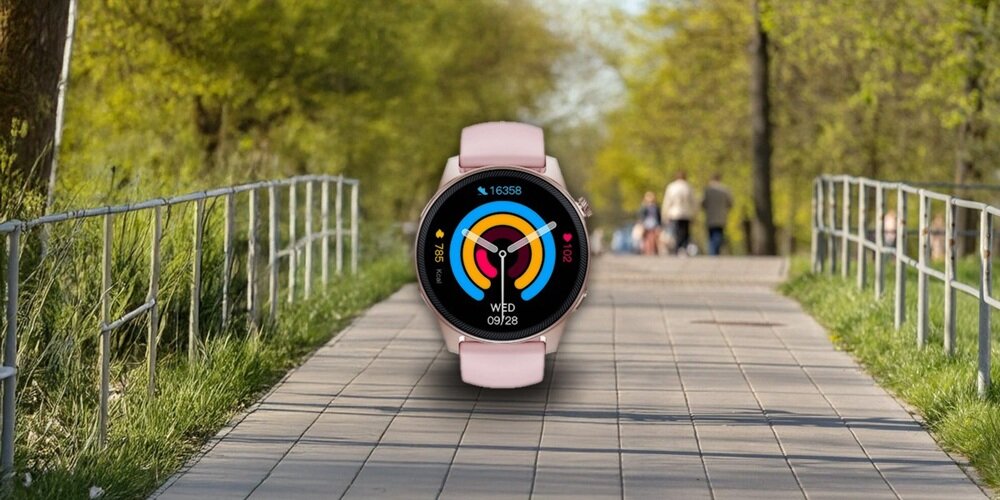 Smartwatch DENVER SWC-392GR Szary pojemna i wydajna bateria, wodoszczelność, odporność na kurz, solidna konstrukcja