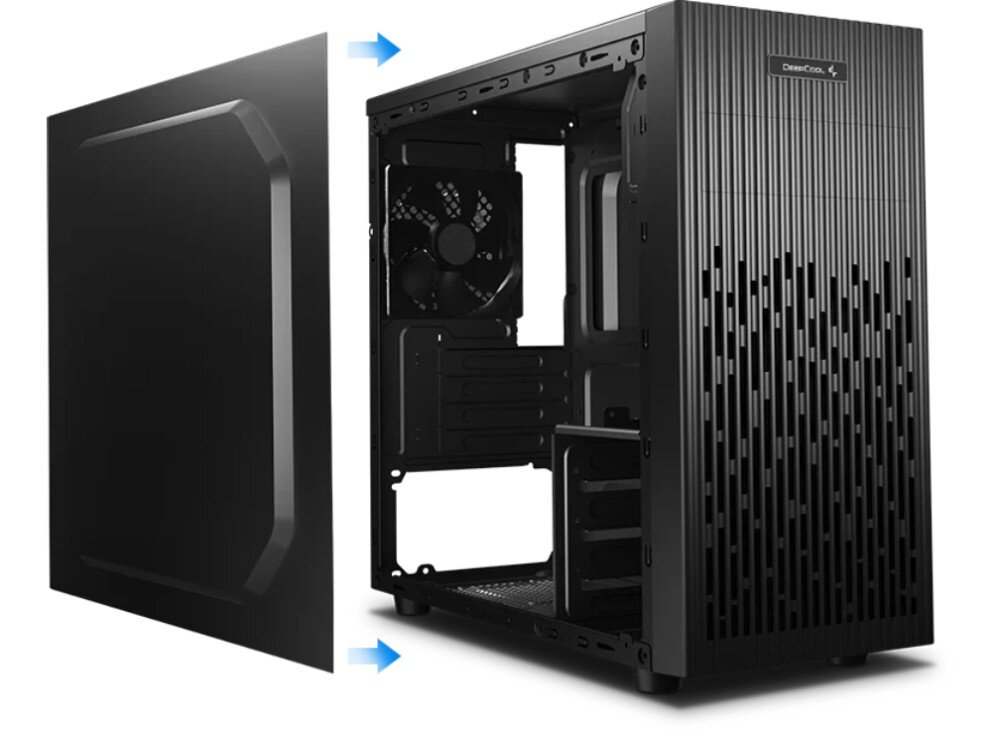 Komputer XQUANTUM XQI5R16S500WF-XI15D i5-12400F 16GB RAM 500GB SSD GeForce GT710 DVD Wi-Fi obudowa wentylacja porty