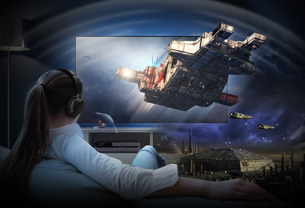 Słuchawki nauszne CREATIVE Zen Hybrid SXFI ANC innowacyjne technologia sxfi przestrzenny dźwięk