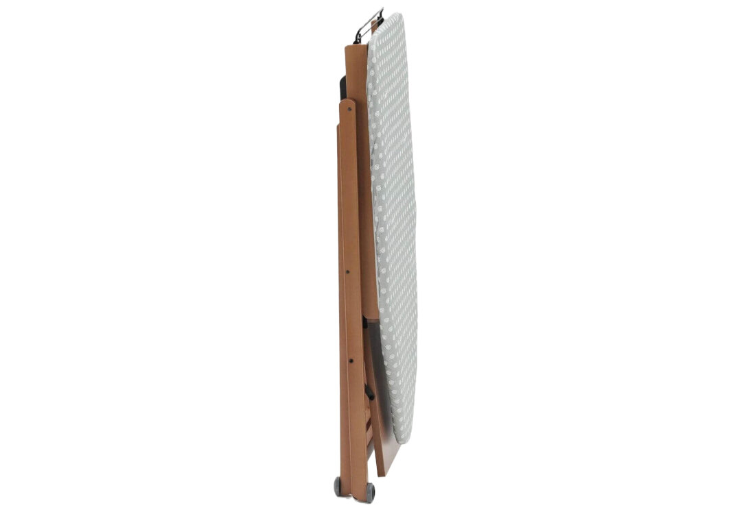 Deska do prasowania ARREDAMENTI Stirocomodo 135 x 45 cm Brązowy Bawełniany pokrowiec wykonanie wysoka jakość bawełna Naturalna tkanina