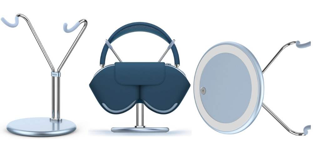 Stojak na słuchawki SODI SAM-300
                stojak na słuchawki pod różnymi kątami
                do biura pokoju odsłuchowego porządek na biurku wygoda estetyka