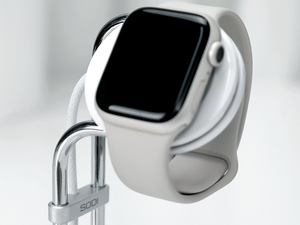 Stojak na ładowarkę Apple Watch SODI SAW-300
stojak na ładowarkę do apple watch trwałe aluminium stal nierdzewna silikonowe podkładki